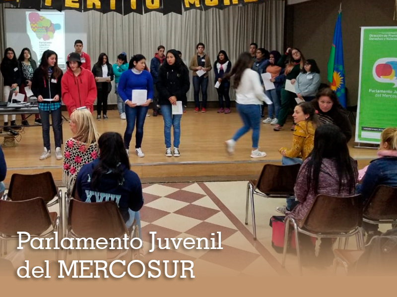 Participación en el parlamento Juvenil del Mercosur